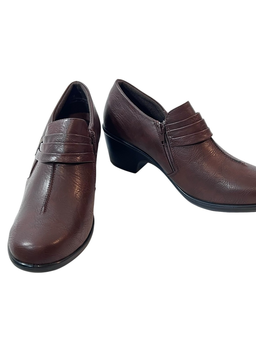 Easy Street Easy Motion Graham Slip On Heeled Loafers Womens Size 9.5 New